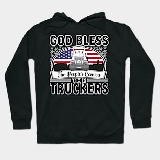 PEOPLES CONVOY TO DC IN THE USA WITH FLAG GIFTS Hoodie